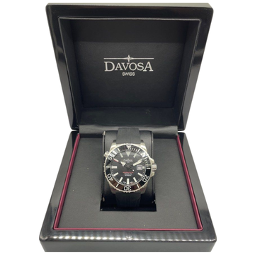 Davosa Argonautic BG 43mm Automatic Black Dial Watch